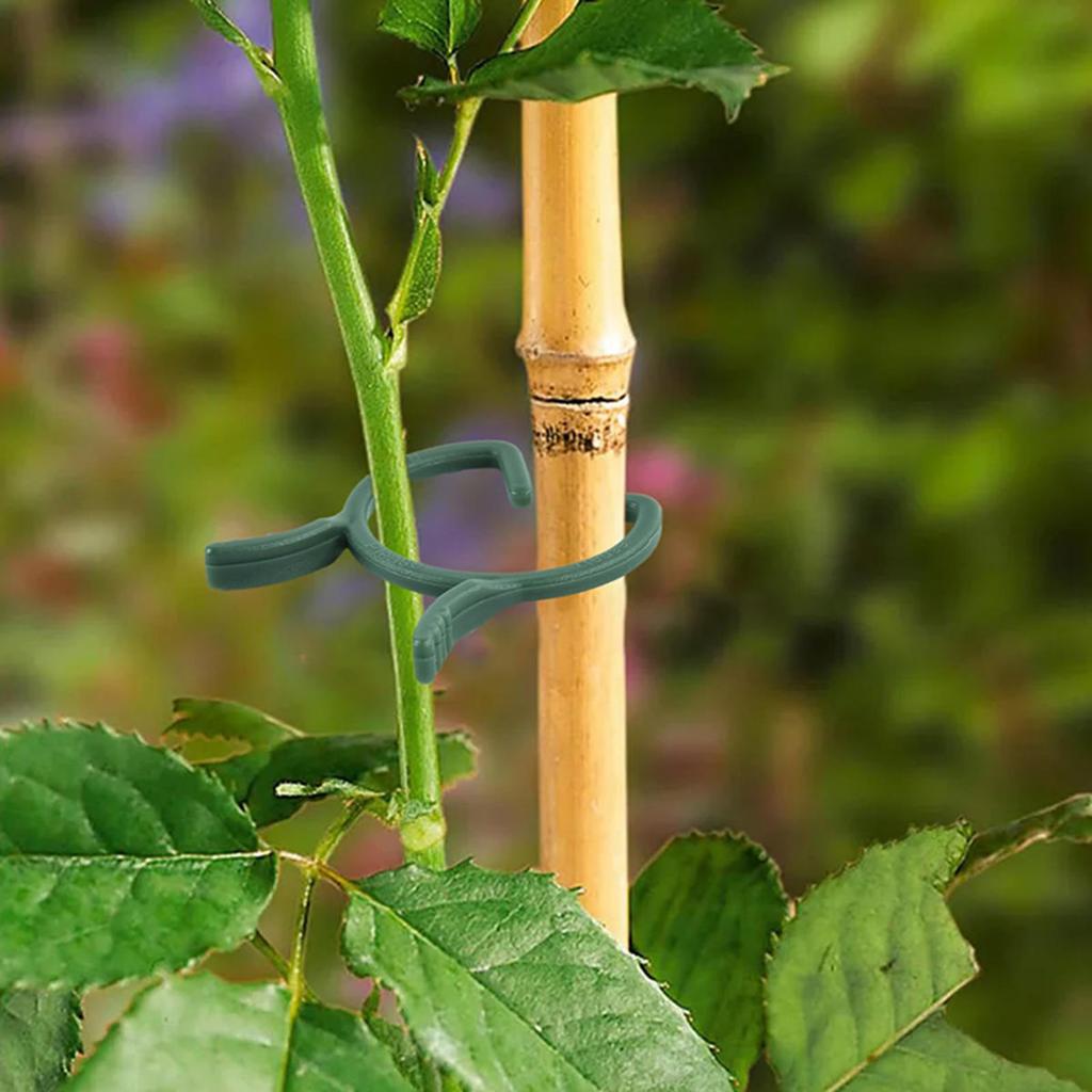 100/200pcs Plant Clips 3 Size Clips for Attaching Plants Garden Clamp Plant Support Clamp Climbing Plant Clip Plant Clip