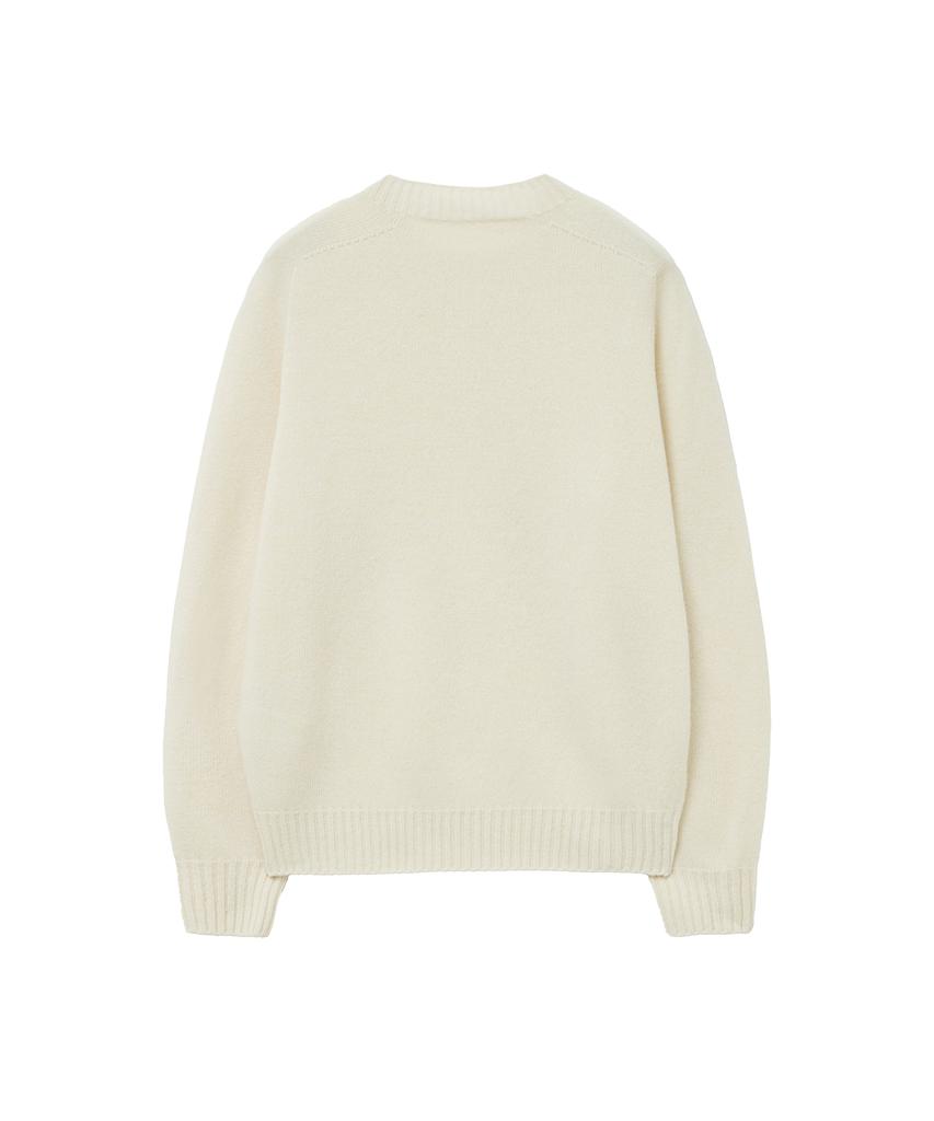 IOLO Raglan Soft Crew Neck_Ivory