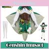 Luxurious Genshin Impact Venti Cosplay Costume For Women Perfect For Halloween Parties