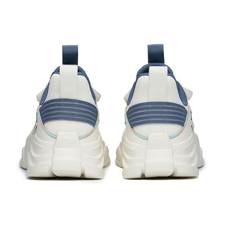 Anta Lifestyle Series Fabric Synthetic Leather Shock Absorbing Non-Slip Wear-Resistant Low-Top Sports Casual Shoes Men Sneakers 912228820-11