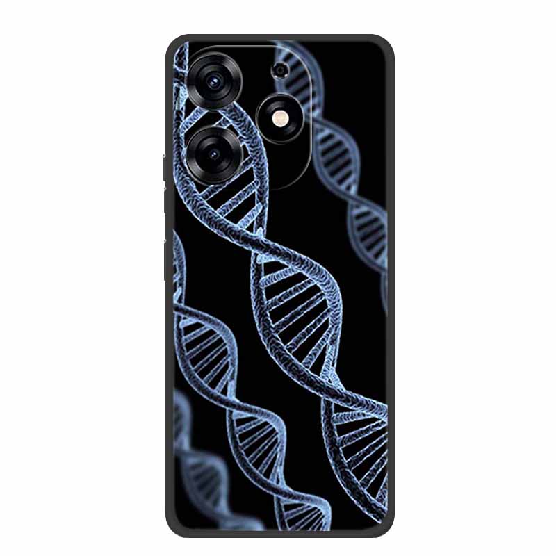 Phone Case For Blackview Shark 9 Case Black Silicone Soft Coque Funda For Blackview Shark 9 Back Cover Case Shark9 6.67" Shell