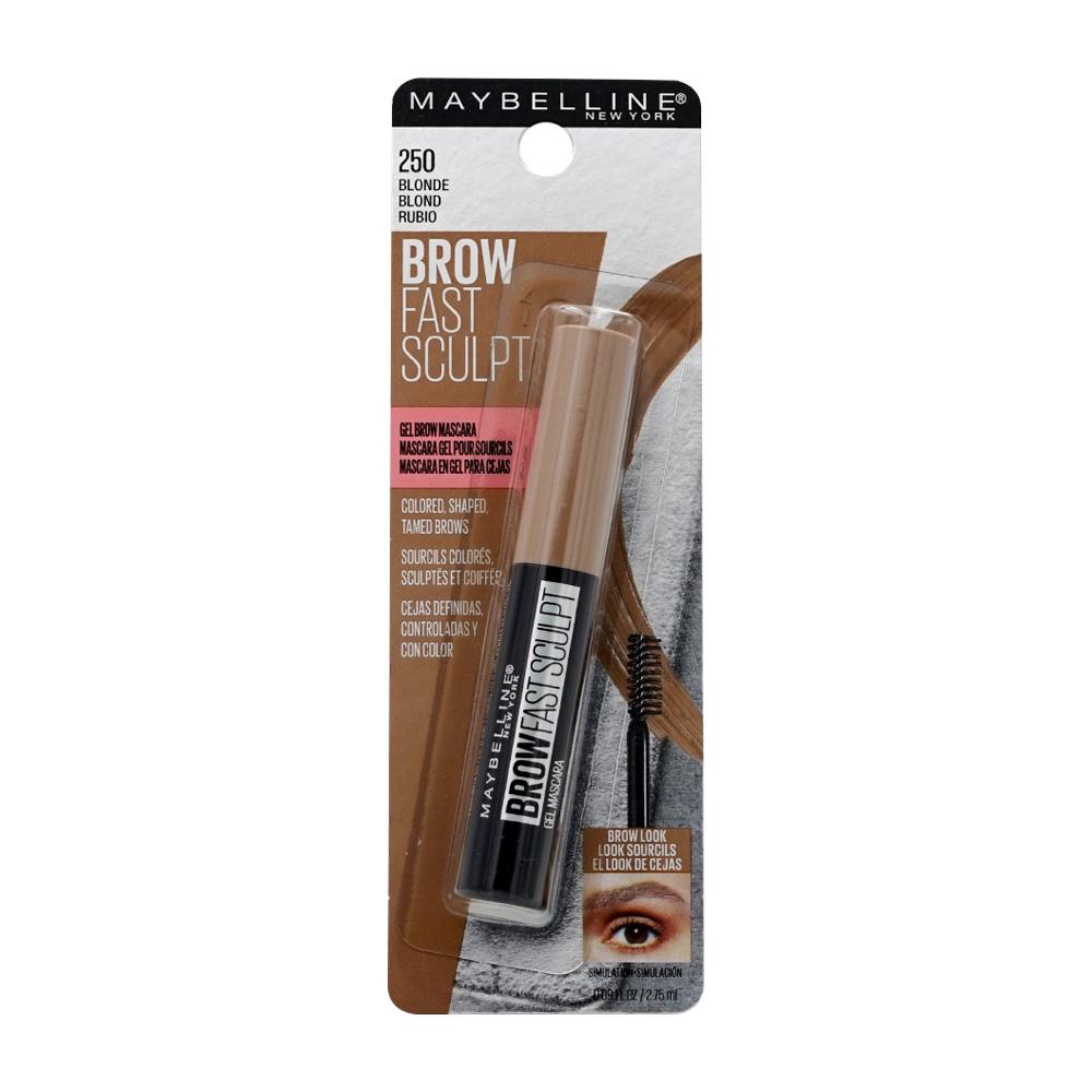 Brow Fast Sculpt Gel Eyebrow Mascara 250 Blonde, 0.09 fl oz