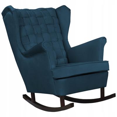 Carol Rocking Chair, Scandinavian,, NAVY BLUE