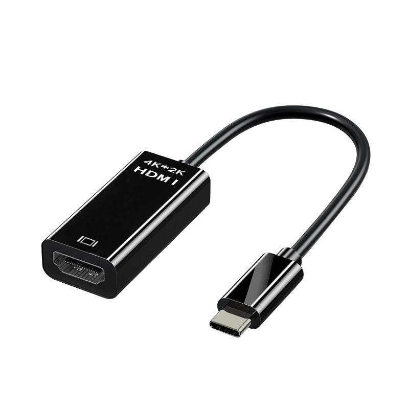 

Адаптер Type C — HDMI Конвертер USB C — HD-MI HDTV 4K@30 Гц Кабель USB 3.1, совместимый с HDMI Для MacBook Chromebook Samsung Xiaomi