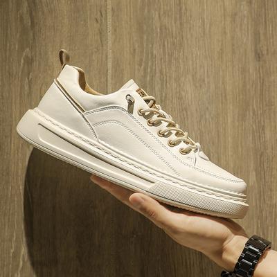 Mode Nieuwe Heren Casual Schoenen Comfort Vetersneakers Outdoor Lichtgewicht Hoge Kwaliteit Tennis Masculino Kantoor Zakelijke Schoenen Wandelen