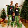 Christmas Day Prints Family Matching Long Sleeve Tops+Pants Set Family Matching Sets