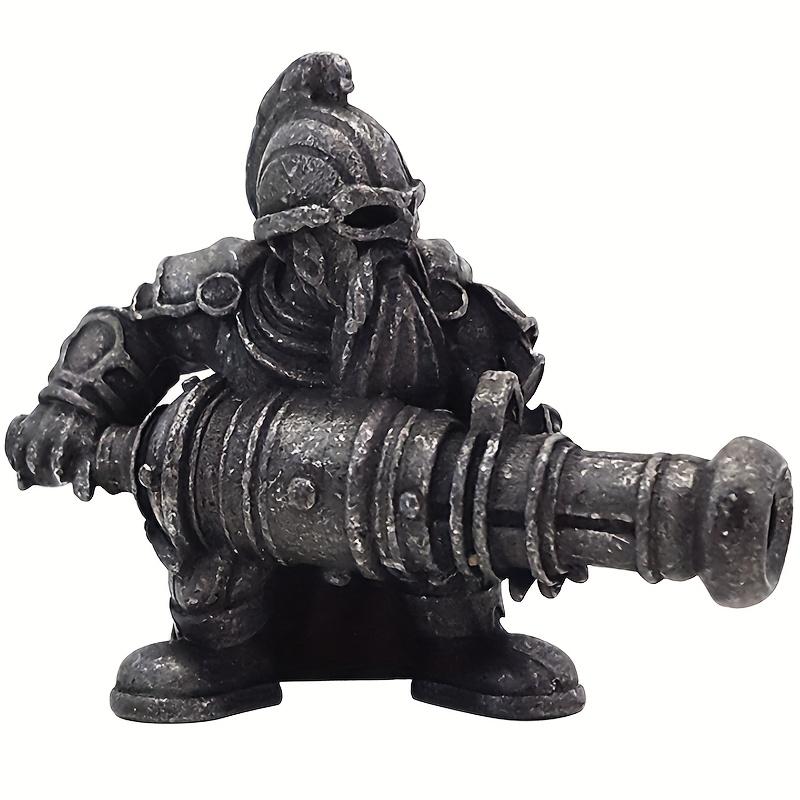 

1Pcs Metal Cannon Hand Figurine - Versatile Decor For Office Desk & Living Room, Ideal Metal Craft Gift Collection
