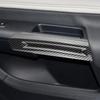 Imitation Carbon Fiber Interior Door Armrest Trims Decoration Cover Stickers for Ford Mustang 2015--2025 Car Accessories