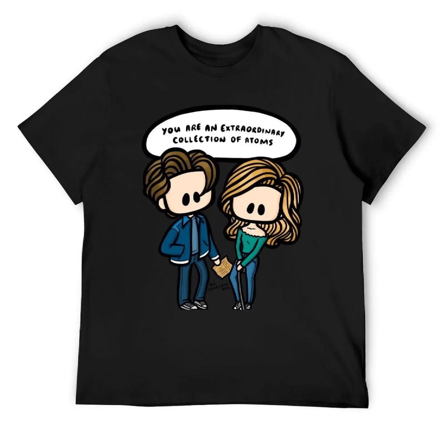 Химические Сердца Ты Невероятная Коллекция Атомов Футболка оверсайз футболки тяжелые футболки для мужчин S