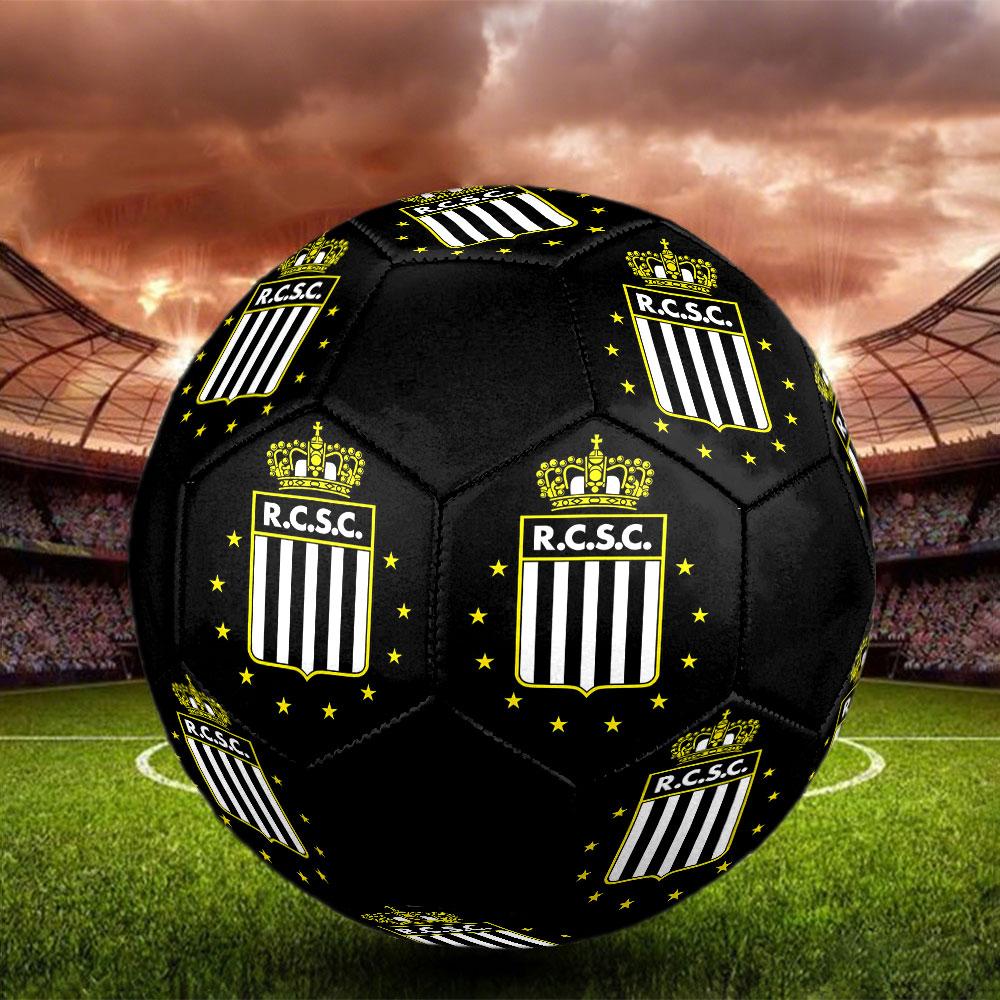 1pc R. Charleroi S.C Soccer Ball Size 5 Indoor Soccer Ball Fashion Colorful Backyard Game - Great For Sports Fans Gift HE45