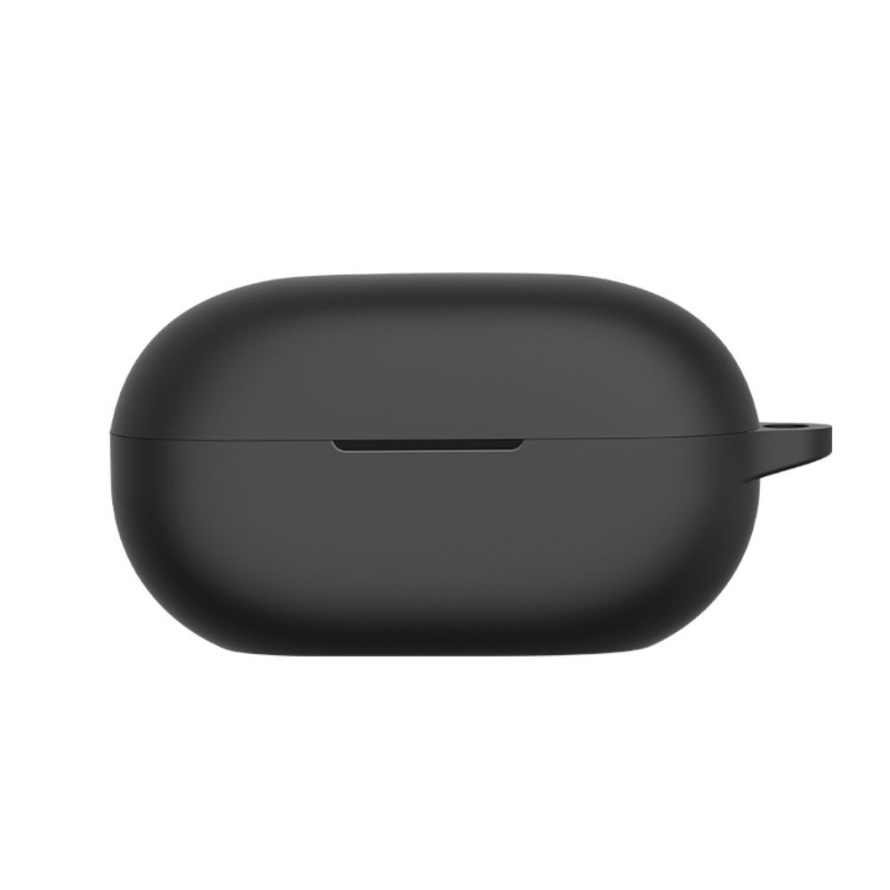 

Для Beats Solo Buds силиконовый чехол с крючком мягкий ударопрочный антицарапающий протектор однотонный чехол для наушников защитный чехол чёрный