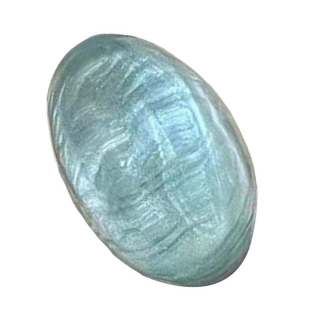 Pearlescent Inner Glaze Resin Ring Lightweight Comfort Fit Multiple Color Options For Daily Wear And Special Occasions