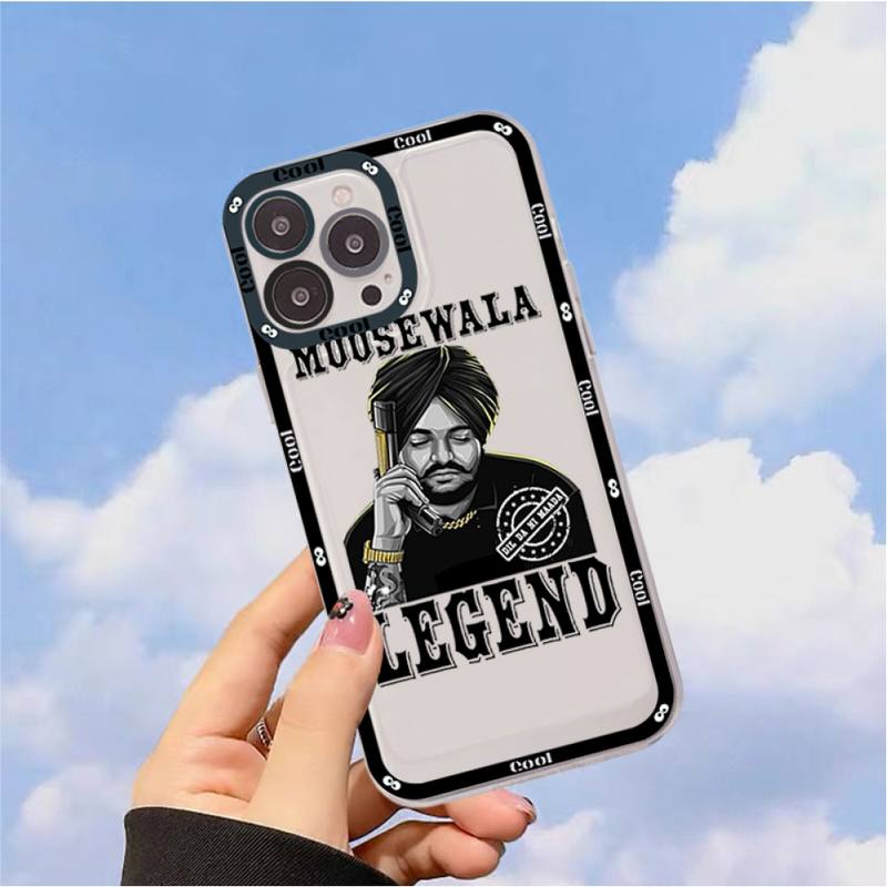 Sidhu moose wala Phone Case for iPhone 11 12 13 Mini Pro Max 14 Pro Max Case shell