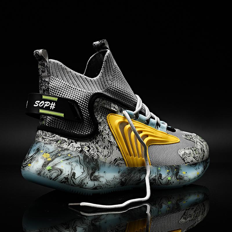 Модная сетчатая обувь Мужские кроссовки Легкая дышащая повседневная обувь для мужчин — фото 3