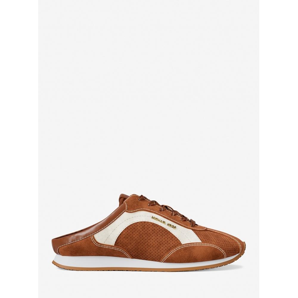Michael Kors Avi Suede Slip On 49t6avfp1s230 Luggage