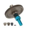 91T Slipper Gear Set Differential Upgrade Parts Metal Gear Assembly for Arrma Senton 110 RC Cars