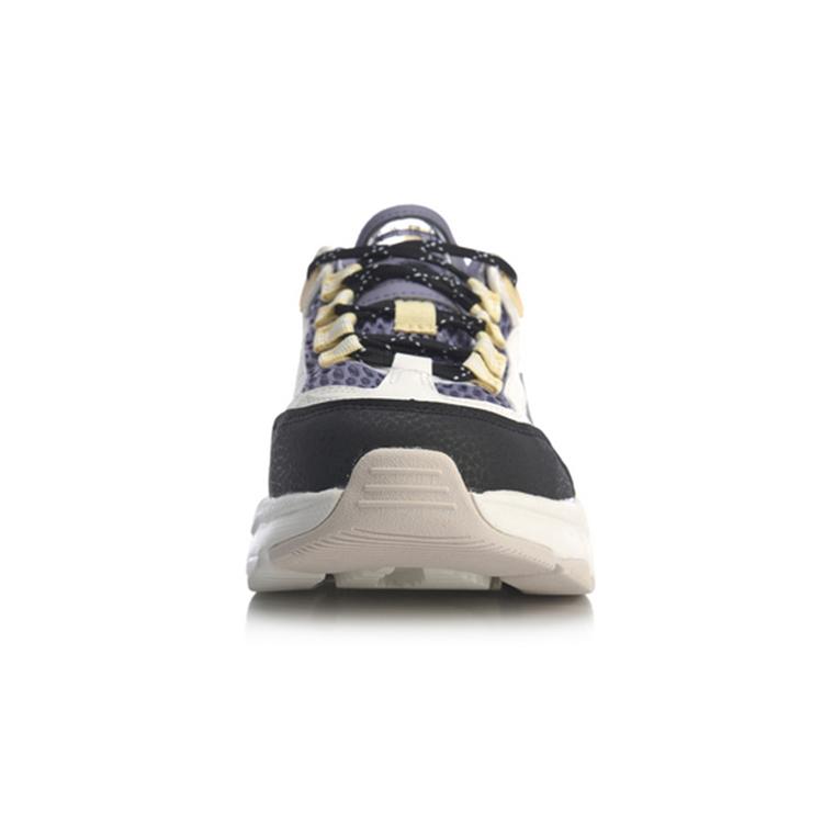 Li Ning Aurora WindWalker Slip Resistant, Abrasion Resistant, Balanced, Breathable Low top Chunky Sneakers Women's AGCQ064-1