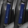 JETUS1 Alcantara Car Seat Belt Shoulder Protector for Mercedes Benz AMG a B C E Class GLS GLA GLK GLC CLS CLA W204 W205 W212 W463 W176