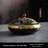 Large Ceramic Mosquito Coil and Incense Burner: Indoor Sandalwood and Agarwood Holder