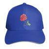 State Flower New York  Rose Baseball Cap Beach Hat Snap Back Hat Sun Cap Trucker Cap Baseball For Unisex Womens