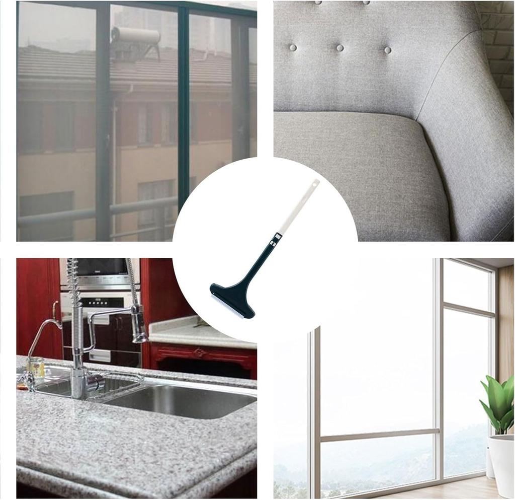 Screen Brush No Dismantling and Washing Cleaning Tool Window Net Glass Cleaning Multi-functional Wiper Two-in-one Double-sided Brush Screen Window