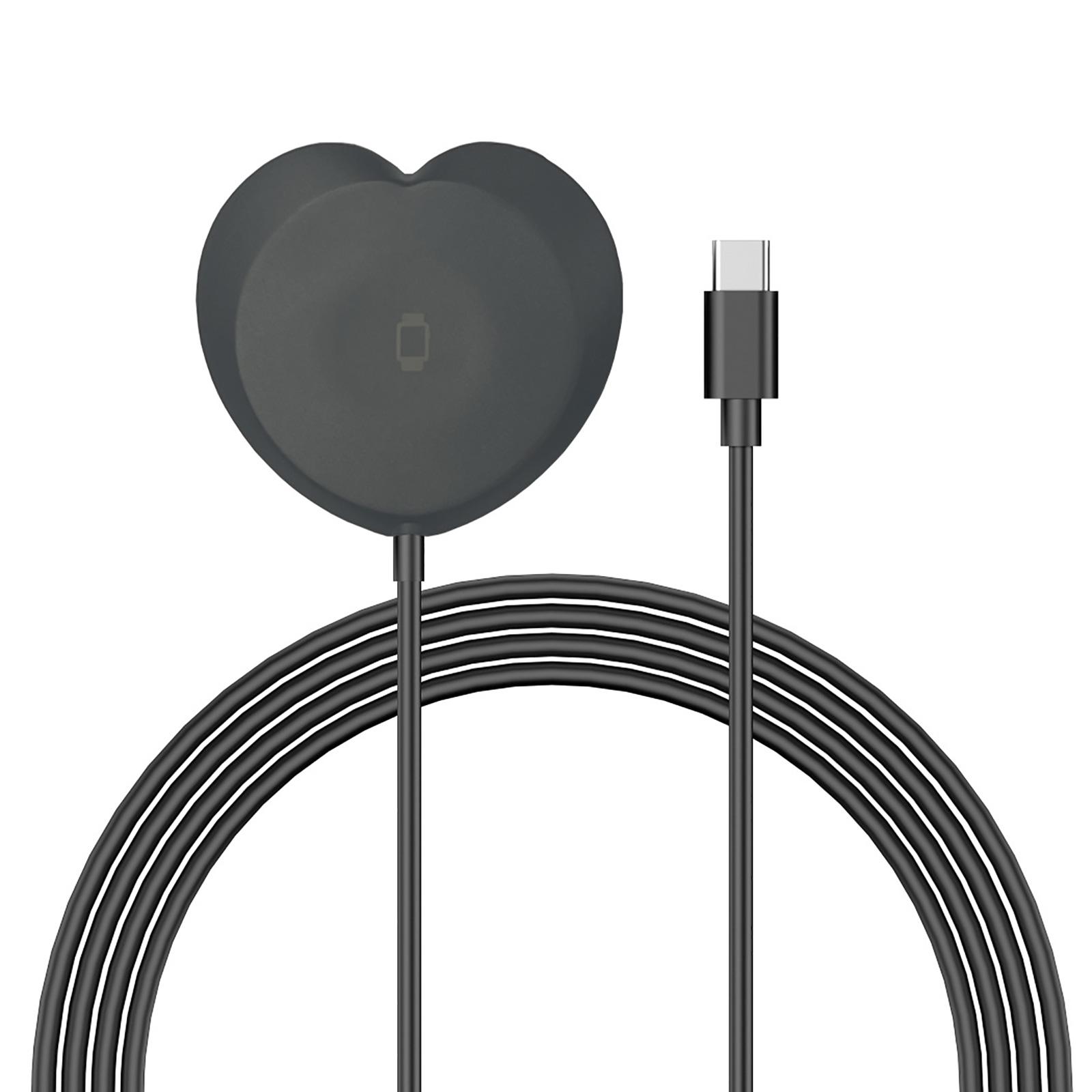 

Efficient Charging Stand USB TypeC Wireless Charging Station for Smartwatches Magnetic Charging No More Messy Wires B