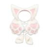 Soft Ear Covers In a Plush Cats Ear Headband with Paws Pad, Decorative Earmuffs for Casual Winter Outdoor, Daily Cold Weather Warmth