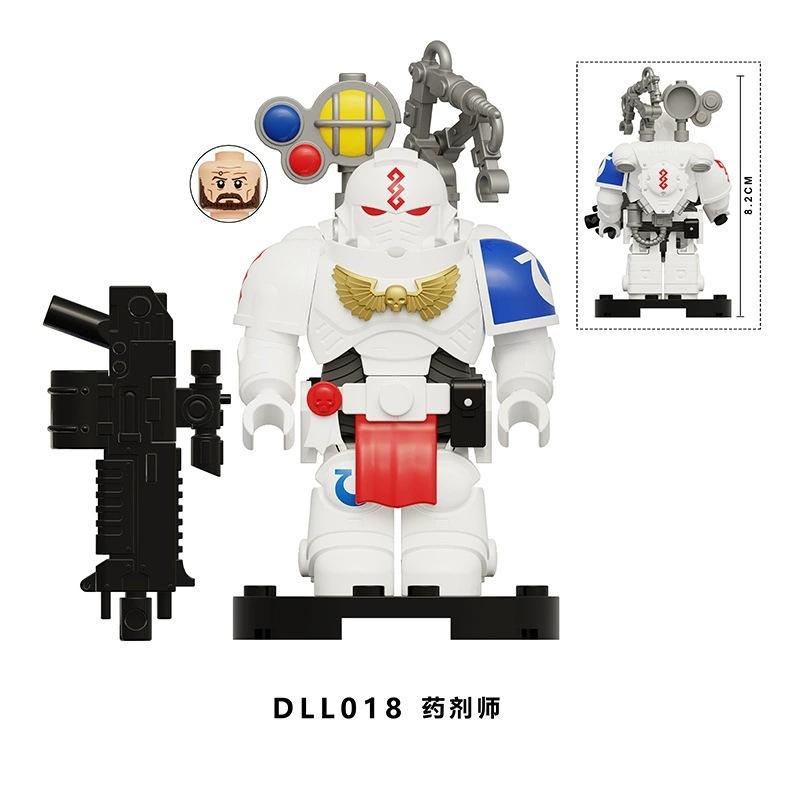 Jeu de Guerre Garde Impériale Nonne Brique de Construction Minifigurine Arme Marteau Jouet Assemblage de Petites Particules Cadeau Éducatif pour Enfants