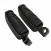Precise Motorcycle For Sportster XL 883 XL1200 V-Rod Low Hugger Dyna Softa Aluminum Alloy Footpegs Black Footrests