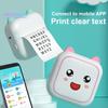 Studentská inkoustová kapesní tiskárna Bluetooth připojení – tiskárna účtenek s rozlišením 200 DPI pro počítač Android, přenosná termální tiskárna