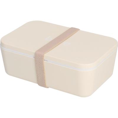 Yamanaka Lacquer Bento Single 600ml Microwave and Dishwasher for Men and IV Made In Box, Tier, Capacity, Safe, Women, "bitie" Simple, (Ivory), Japan,