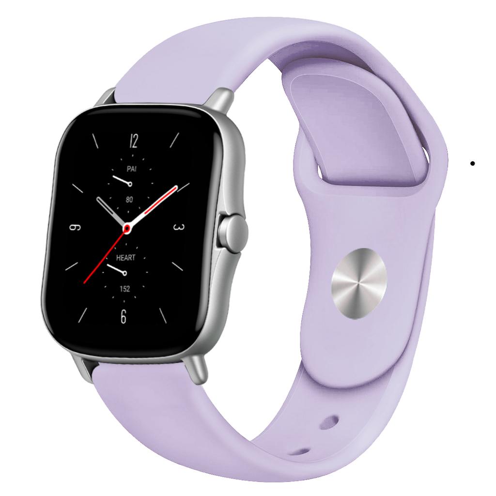 20mm/22mm Klockarmband För Amazfit GTS 4/3/2/2e/Mini/GTR 42mm/GTR 4/3 Pro Silikonarmband Amazfit helio/balance 2 bip 5 6 band