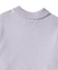 BEYOND CLOSET [Collection Line] Modular Collar Wool Knit Lavender