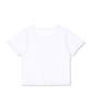 ASTRAL PROJECTION Mariposa Supima Spandex Crop Top_White