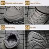 Fashion Fashion Cotton Shoes Men High Top Boots Ins Sneakers for Man Fur Plush Super Warm Men's Casual Shoes Plus Velvet Men Shoes