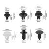 100pcs Nylon Plastic Car Snap Fastener Screw Clips, 6-8 Inch Screwdriver Compatible