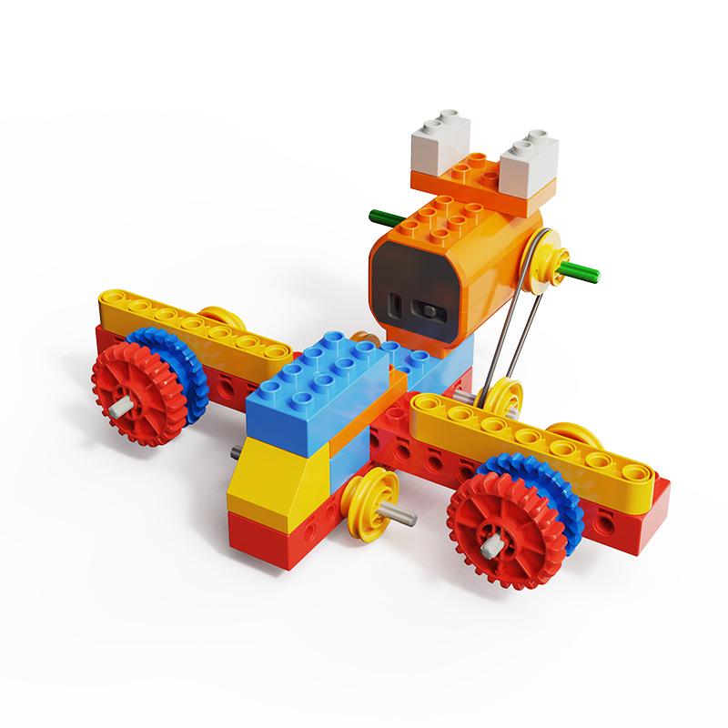 Kids' Science Education Electric Gear Building Blocks Set