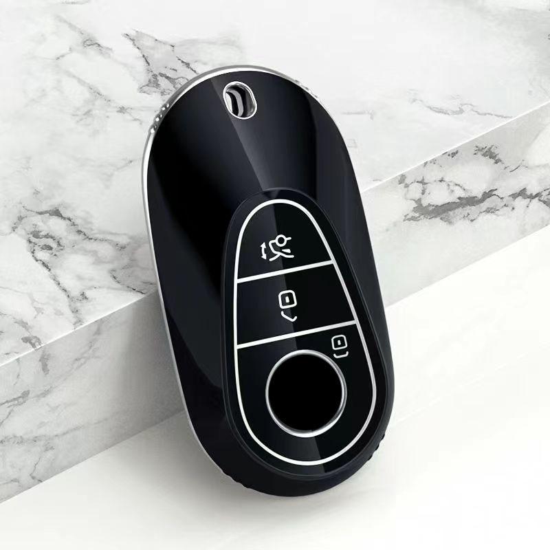 

Tpu Car Key Case Cover Key Shell Protector For Mercedes Benz C S Class W206 W223 S350 C260 C300 S400 S450 S500 Auto Parts