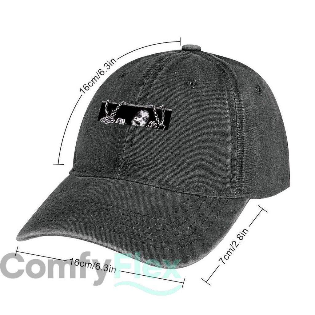 Chained Figure Art Fashion Washed Baseball Cap Hat Outdoor Activities