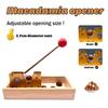 Fındık Cımbızları Macadamia Açacağı Soyma Makinesi 9.8" Badem Fındık İçin Dayanıklı Metal Saplı Ağır Hizmet Tipi Ceviz Kıracağı