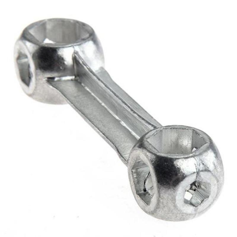 6mm To 15mm Portable Useful Hexagon Spanner Bicycle Repair Tool Bone Wrench