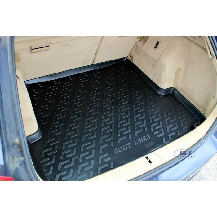 J&amp;J AUTOMOTIVE | Tapis De Coffre Caoutchouc Premium Pour Bmw 3 Série E91 Break 2005-2015