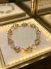 Butterfly Crystal Beaded Bracelet for Women - High-End Fashionable Jewelry, Fresh and Sweet Design