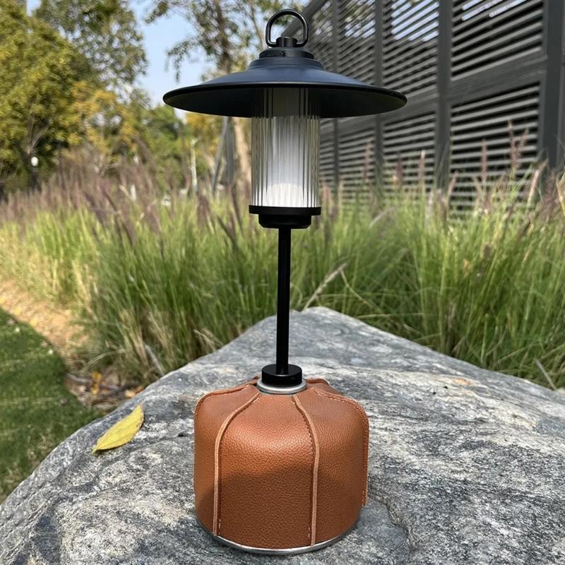 1/4Interface Aluminum Alloy Lanterns Gas Tanks Bracket Desktop Lanterns Stand