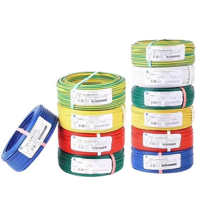 Shangshang BV Flame Retardant Copper Wire: 1.5/2.5/4/6 Sqmm Single Core for Home Use