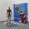Gwen Shfiguartsspider Miles Morales Action Figure Articolate in PVC con Parti Sostituibili Giocattoli da Collezione per Fan di Anime