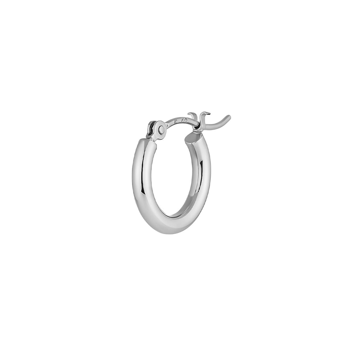 

K10 White Gold Earrings Perfect for Birthdays and Includes Jewelry Case 4℃ (Single) 112526152201, Gifts,