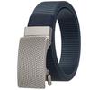 Nylon Braided Belt For Men, Rotating Cloth Belt Buckle Belt Ly36-25948-1