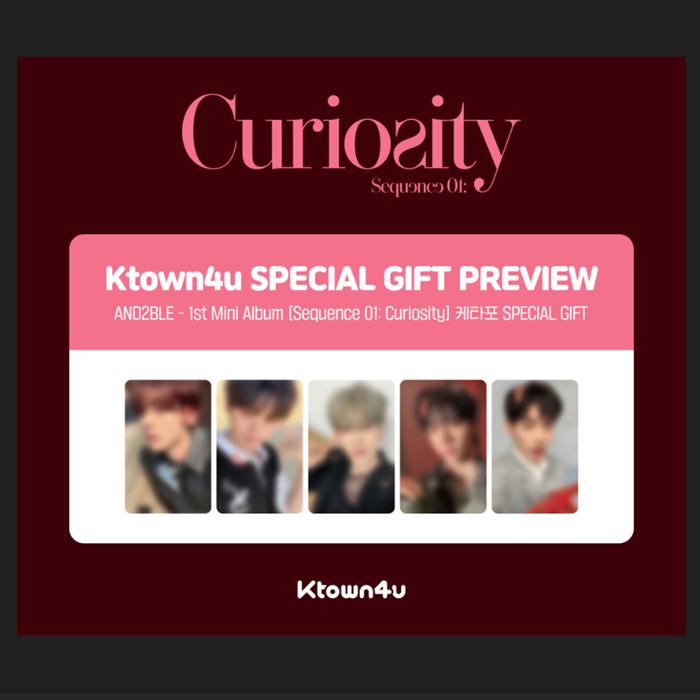 [Pre-order] AND2BLE - Debut Mini Album Vol.1 [Sequence 01 : Curiosity] (Online Benefit)