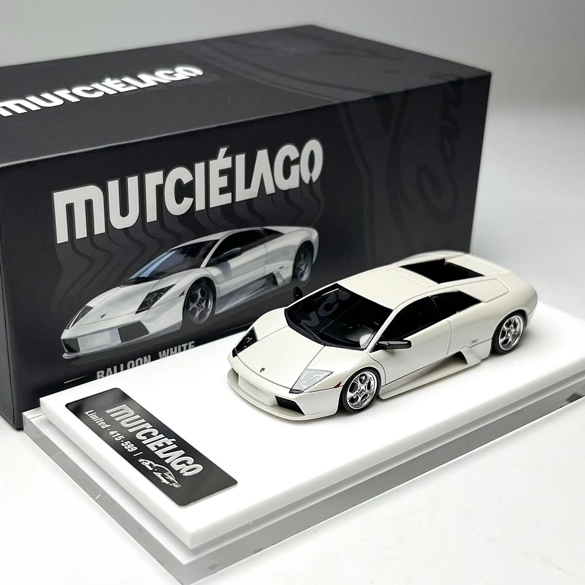 Nouveau en stock Cl Cars Lounge 1:64 Lamborghini Murielago Argenté Résine Modèle Miniature Modèle Première Génération Voiture Jouets Cadeau Enfants